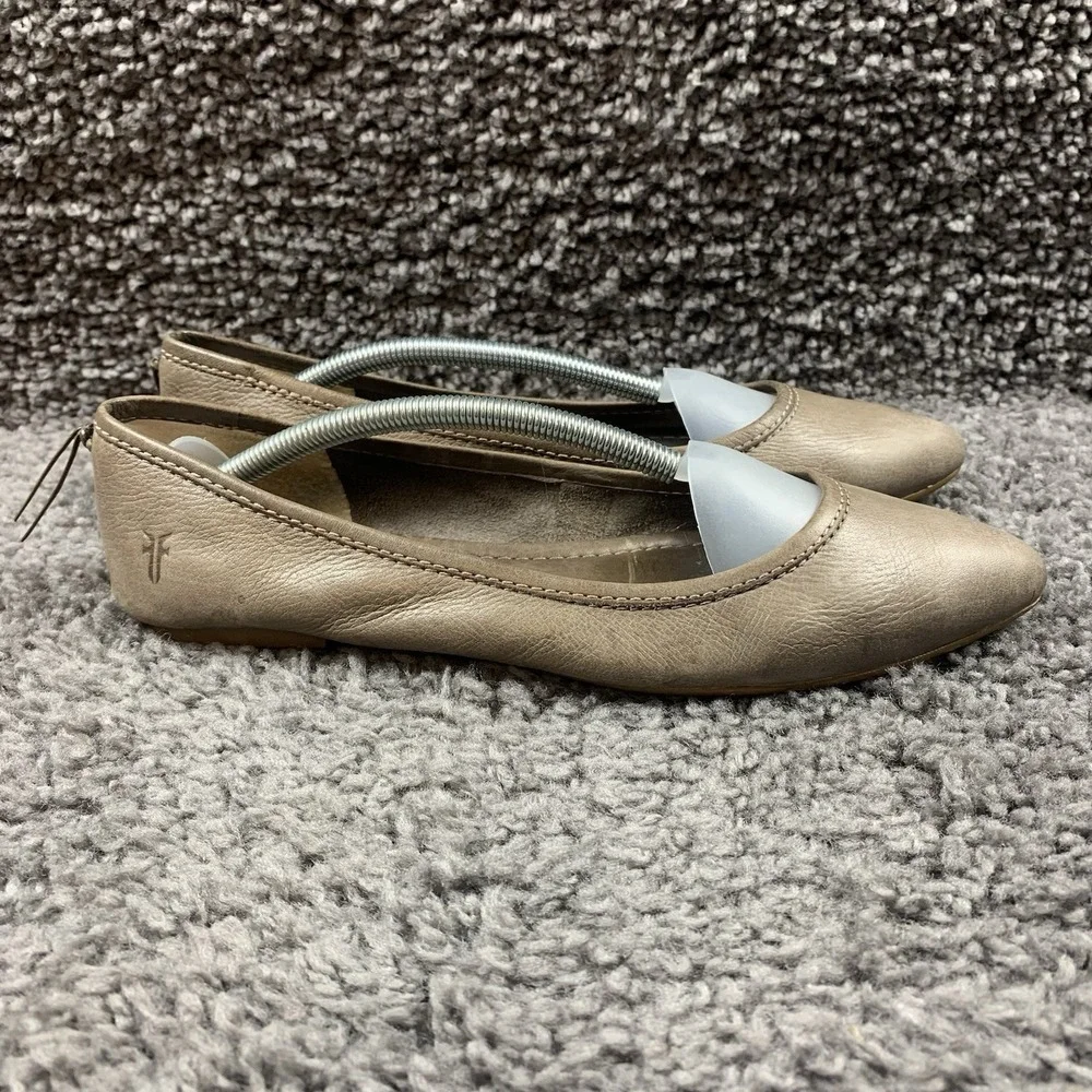 Frye Women's Sz 9 Regina Ballet Flats Slip On Leather Pointed Toe Casual